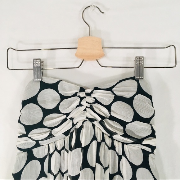 Express Silk Strapless Halter Empire Waist Party - Picture 4 of 7